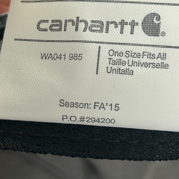 Carhartt Hat 100% Cotton Hat Gray Camo Military Cap - Picture 7 of 8